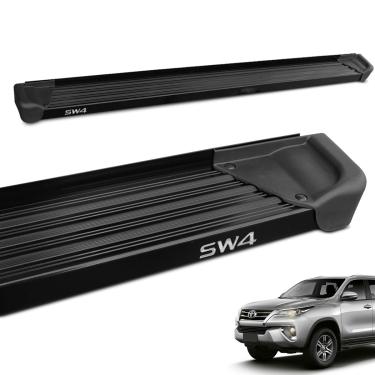 Imagem de Estribo Lateral Sw4 2016 a 2025 Aluminio Preto A3