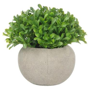 Imagem de Vasinho Cimento Queimado Suculenta Artificial Decoração Vaso - PGB, Mo