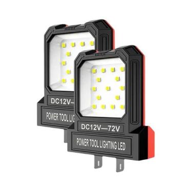 Imagem de Lanterna De Trabalho LED 14W Para Baterias Li-ion 20V-21V Makita, Milw