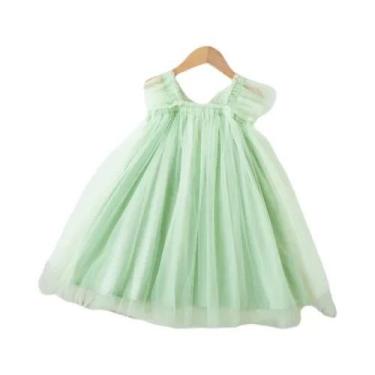 Imagem de Vestido De Tule Com Asas De Borboleta Para Meninas, Vestido De Princes
