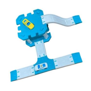 Imagem de Brinquedo Pista Estacionamento de Corrida Infantil com Carrinhos e Ram