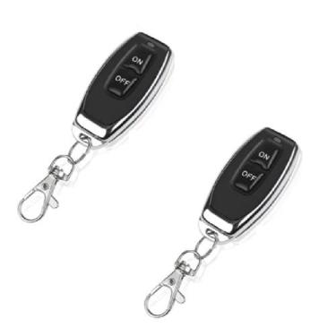 Imagem de Kit 2 Controle Remoto 2 Botões On Off 433mhz Learning Code - ATMX