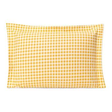 Imagem de Fronha Mini Vichy Mostarda Westwing, Amarelo