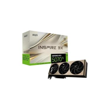 Imagem de Placa de Vídeo MSI GeForce RTX 5080 16G Inspire 3X OC