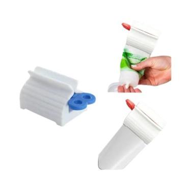 Imagem de Espremedor De Pasta De Dente Em Aço Inoxidável Com Rolo Multifuncional