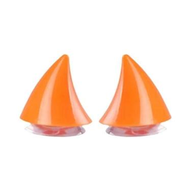 Imagem de Adesivos Decorativos De Orelhas De Gato Coloridas Para Capacete De Mot