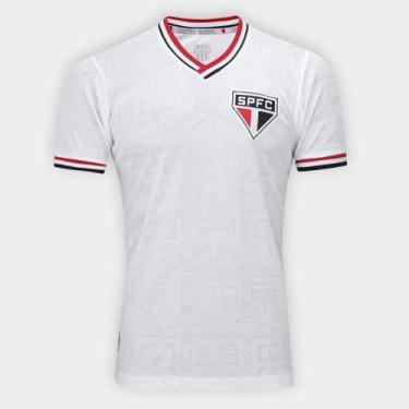 Imagem de Camiseta São Paulo RetrôMania Tokio 1993 Masculina, Branco, G