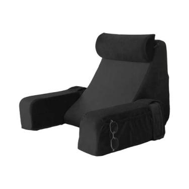 Imagem de Almofada Ergonômica Para Leitura Com Apoios De Braço E Suporte Para Co