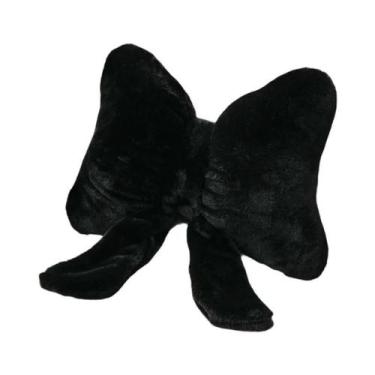 Imagem de Almofada De Sofá Em Imitação De Pele De Coelho Com Laço Rosa, Confortá