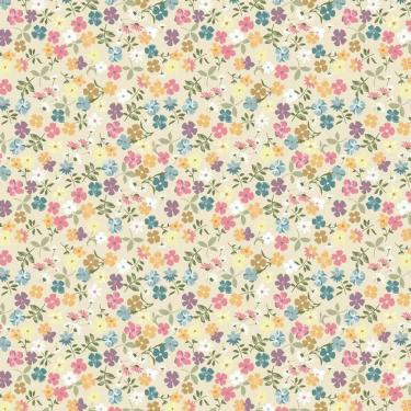 Imagem de Papel Parede Flores Coloridas Adesivo Quarto Sala E Cozinha