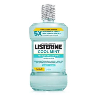 Imagem de Antisséptico Bucal Listerine Cool Mint Sem Ácool 1L
