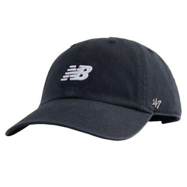 Imagem de Boné Unissex New Balance 6 Panel Core Preto, Preto, Único