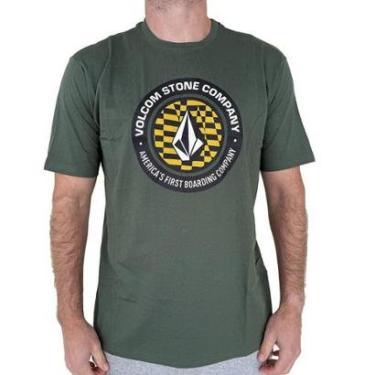 Imagem de Camiseta Volcom Stoney Circle WT25 Masculina-Masculino