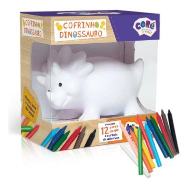 Imagem de Cofrinho Dinossauro - Kit De Atividades TOYSTER