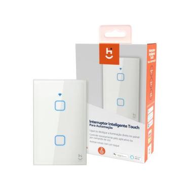 Imagem de Interruptor Inteligente Touch Para Automação 2 Botões - Hi Pro