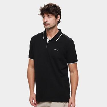 Imagem de Camisa Polo Calvin Klein Casual Masculina-Masculino