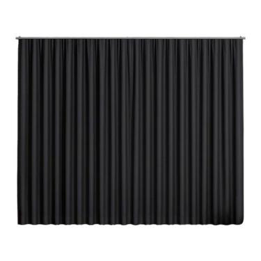 Imagem de Cortina Basic Blackout Tecido Corta Luz 3,00x2,50m para Trilho Suiço 2