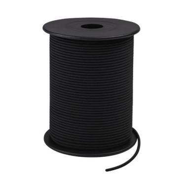 Imagem de Elástico Roliço Cordões Nova Cor 2,2mm 50m Branco ou Preto - Cordôes N