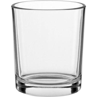 Imagem de Jogo 6 Copos água Suco Baixo Home&co Vidro 220ml 8x7x7cm Transparente 