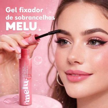 Imagem de Gel Fixador Para Sobrancelhas Fixa E Modela Melu Ruby Rose