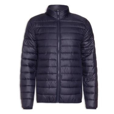 Imagem de Jaqueta Básica Masculina Hering Puffer Azul-Masculino