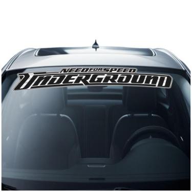 Imagem de Adesivo Parabrisa Need For Speed Underground Dub Som Tuning - Seymour 