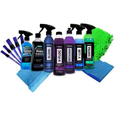 Imagem de Kit Limpeza Automotiva - Intermediário - VONIXX