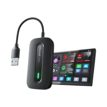 Imagem de Adaptador Wireless CarPlay Android Auto Com Youtube Netflix IPTV Para 
