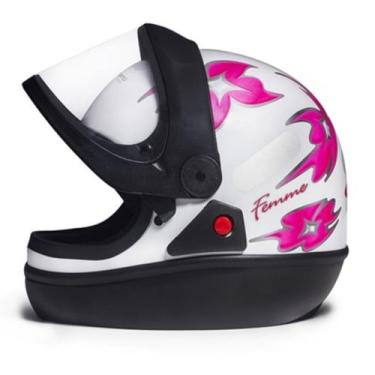 Imagem de Capacete taurus san marino femme cores florido para samarino, 58