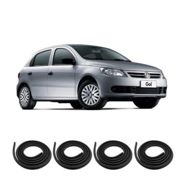 Imagem de Kit Borracha Vedação Das 4 Portas Gol 1994 a 2022 - sem marca