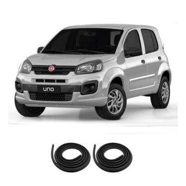 Imagem de Kit Borracha Vedação 2 Portas Dianteira Uno 2011 A 2021 - sem marca