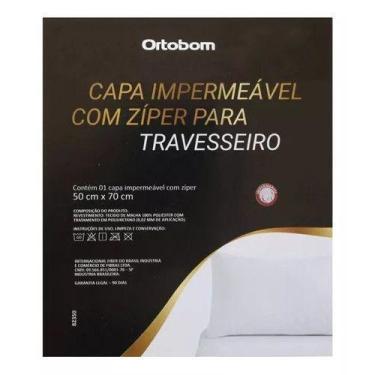 Imagem de Protetor De Travesseiro Impermeável Ortobom Premium Kit C/02