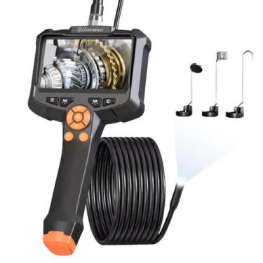 Imagem de Endoscópio Câmera Sonda 5m 4.3p IP67 Motores Tubulações Inspeção Diagn