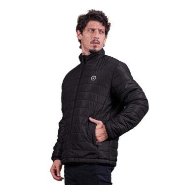 Imagem de Jaqueta Masculina Puffer Preta - TXC Original Lançamento Outono Invern