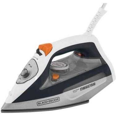 Imagem de Ferro de Passar Roupa A Vapor Black Decker Fx3100 Max Steam Cinza - Bl
