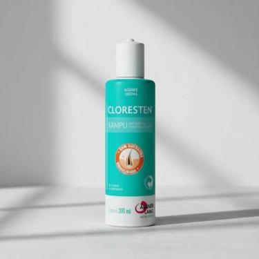 Imagem de Shampoo Agener Antibacteriano e fúngico Cloresten 200ml - AGENER UNIÃO