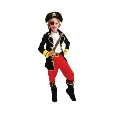 Imagem de Fantasia De Pirata Para Meninos, Traje De Fantasia Para Crianças Em Id