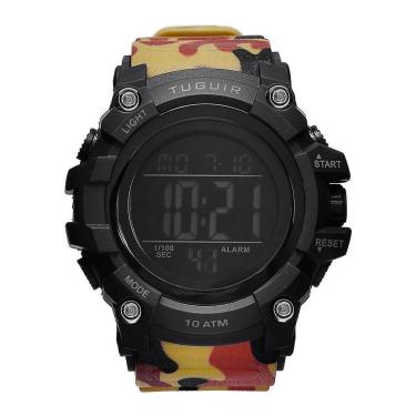 Imagem de Relógio Masculino Tuguir 10ATM Digital TG109 Camuflado-Masculino