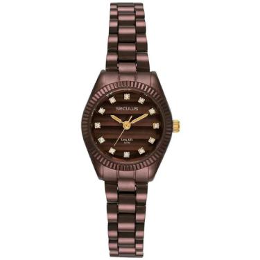 Imagem de Relógio Seculus 77362LPSVMA3 Feminino 24 mm Aço Inox-Feminino