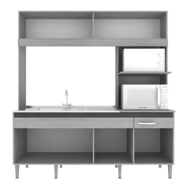 Imagem de Cozinha Compacta Novo Tempo 8 Portas e 1 Gaveta off White