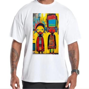 Imagem de Camiseta Masculina Oversized Algodão Streetwear Fitness Academia HipHo