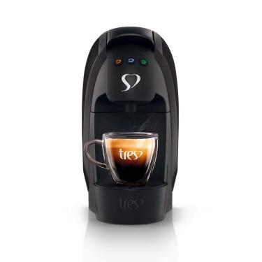 Imagem de Máquina para Café Espresso 3 Corações Luna Preta 127 V