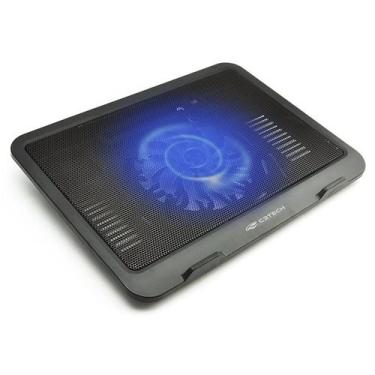 Imagem de Suporte para Notebook 14 com Cooler Fan 140 mm Led Azul C3Tech NBC-11B