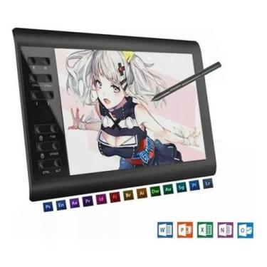 Imagem de Mesa Digitalizadora Tomate 5080 Lpl Mtm-1106 com Caneta