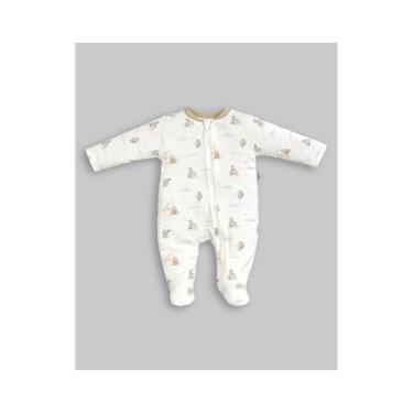 Imagem de Macacão Menina BegeBebê Anjos Baby, RN, Off white