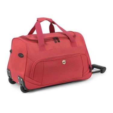 Imagem de Bolsa de viagem c/ rodinhas sacola com carrinho polo king