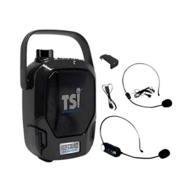 Imagem de Amplificador Supervoz Sênior TSI SV-18 18W Microfones UHF e USB