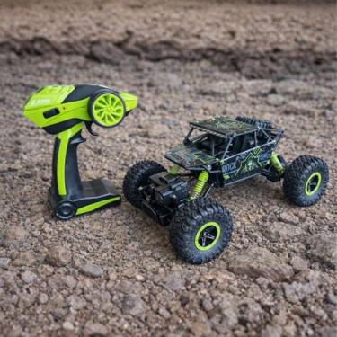 Imagem de Carrinho de Controle Remoto Recarregavel Rock Cor:Verde - Elite