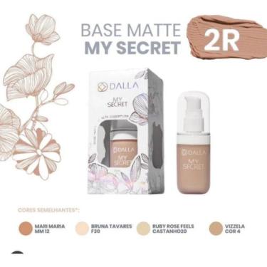 Imagem de Base Líquida de Alta Cobertura My Secret - Dalla Makeup - VIA MAKEUP B