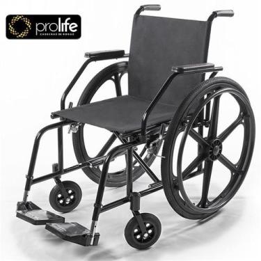 Imagem de Cadeira de Rodas Prolife Semi Obeso Pl 5002